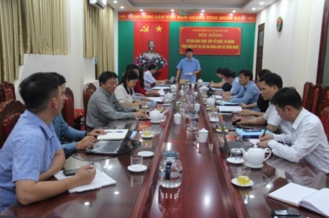 Hội đồng tư vấn giao trực tiếp đề tài: Nghiên cứu phát triển cây Na tại huyện Chợ Mới, Bạch Thông tỉnh Bắc Kạn